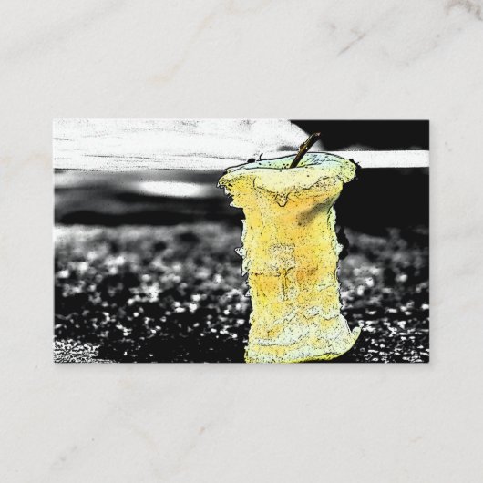 Alte Apfel Visitenkarte (Vorderseite)