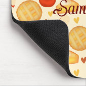 Alte Apfelkuchen und Zutaten Mousepad (Ecke)