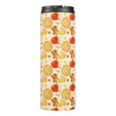 Alte Apfelkuchen und Zutaten Thermosbecher (Rückseite)