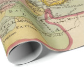 Alte arabische Halbinsel Karte (1912) Geschenkpapier (Rolleneckpunkt)