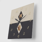 Alte Assyrie Quadratische Wanduhr (Winkel)