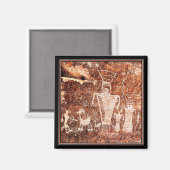 ALTE ASTRONAUTEN MAGNET (Vorderseite/Rückseite)