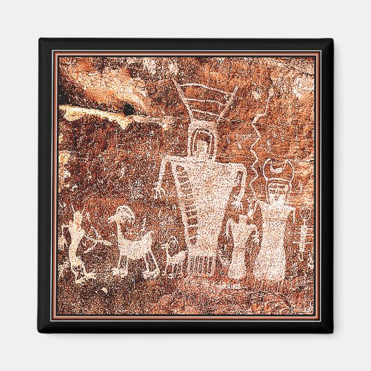 ALTE ASTRONAUTEN MAGNET (Vorne)