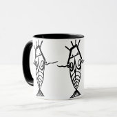 Alte Astronauten Tasse (Vorderseite Links)