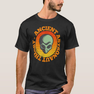 Alte Astronautentheorie Lustiger Alien-Kopf Wissen T-Shirt
