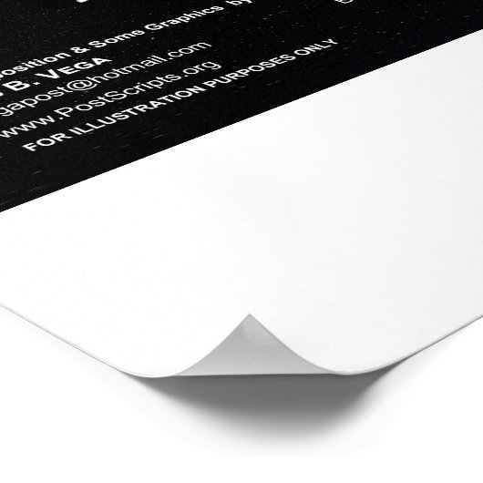 Alte Astronomie 12 Poster (Ecke)