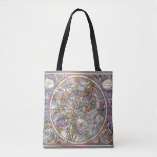 Alte Astronomie, Karte der christlichen Sternbilde Tasche