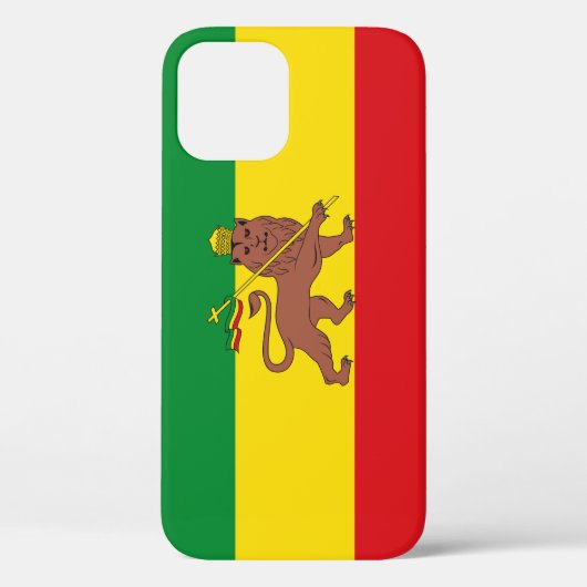 Alte äthiopische Flagge Case-Mate iPhone Hülle (Rückseite)