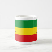 Alte äthiopische Flagge Kaffeetasse (Mittel)