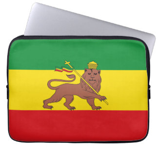 Alte äthiopische Flagge Laptopschutzhülle