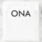 "Alte" Aufkleber für neue Albanien (Tasche)