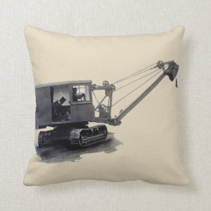 Alte Ausrüstung für den Bau von Kranschottern im N Kissen