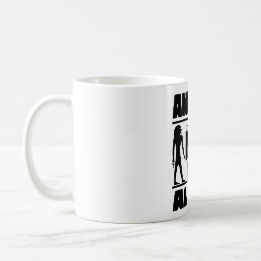 Alte Außerirdische Kaffeetasse (Links)