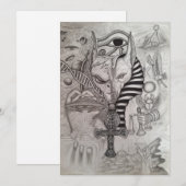 Alte Außerirdischen , Anubis-Magnetkarte (Vorne/Hinten)