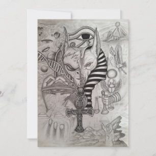 Alte Außerirdischen , Anubis-Magnetkarte