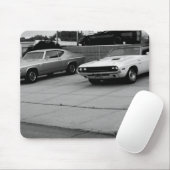 Alte Auto-Mausunterlage Mousepad (Mit Mouse)