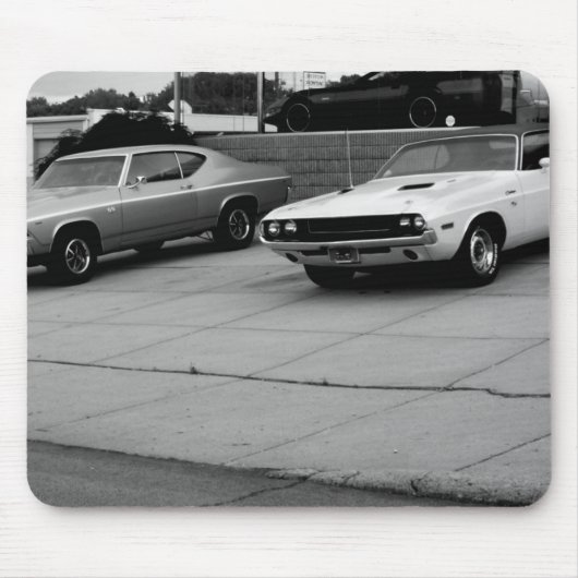 Alte Auto-Mausunterlage Mousepad (Vorne)