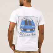 "Alte Auto-Regel" Chevrolet Camaro RS T-Shirt (Rückseite)