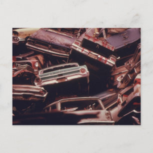 Alte Autopackung - Vintag Postkarte