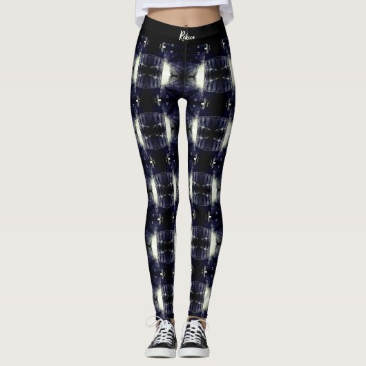 Alte Autos Gebäude Algerien Algier Leggings (Vorderseite)