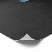 Alte Autos in Havanna Poster (Ecke)