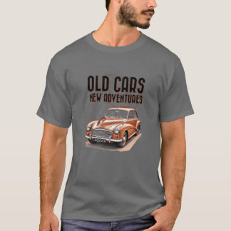 Alte Autos Neue Abenteuer Morris Oford Kunstprint T-Shirt
