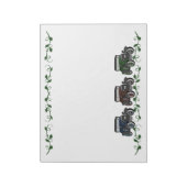 Alte Autos Notizblock (Rotiert)