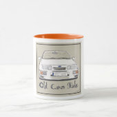 'Alte Autos Rule Tasse (Zentrum)