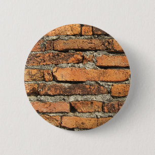 Alte Backsteinmauer Button