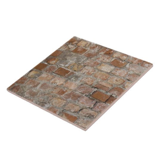 Alte Backsteinmauer Fliese (Seite)