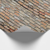 Alte Backsteinmauer Geschenkpapier (Ecke)