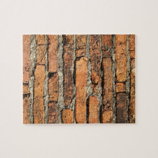 Alte Backsteinmauer Puzzle (Horizontal)