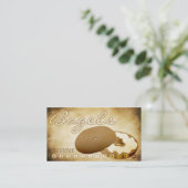 Alte Bagel Shop-Treuekarte Treuekarte (Stehend Vorderseite)