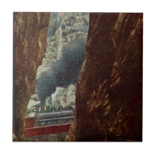 Alte Bahn in Royal Gorge Crevice Kachel