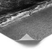 Alte Bahnbrücke über den Blue River Poster (Ecke)