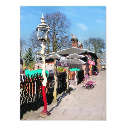 ALTE BAHNHÖFE FOTODRUCK (Vorne)