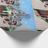 ALTE BAHNHÖFE GESCHENKPAPIER (Ecke)