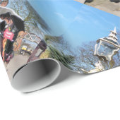 ALTE BAHNHÖFE GESCHENKPAPIER (Rolleneckpunkt)