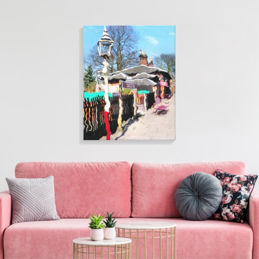 ALTE BAHNHÖFE LEINWANDDRUCK (Insitu (Wohnzimmer))