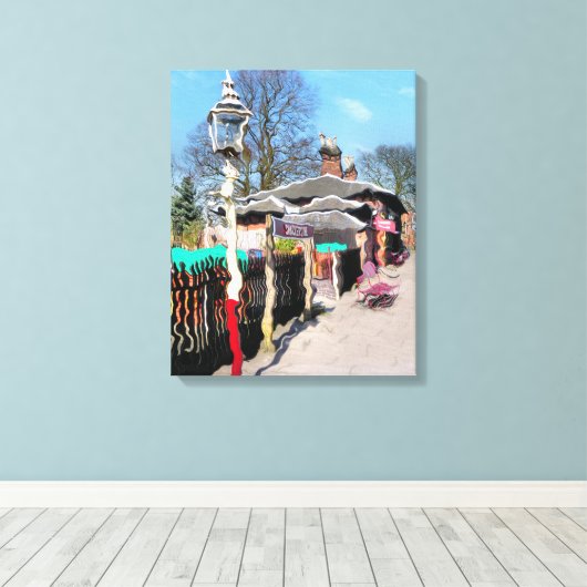 ALTE BAHNHÖFE LEINWANDDRUCK (Insitu (Holzboden))