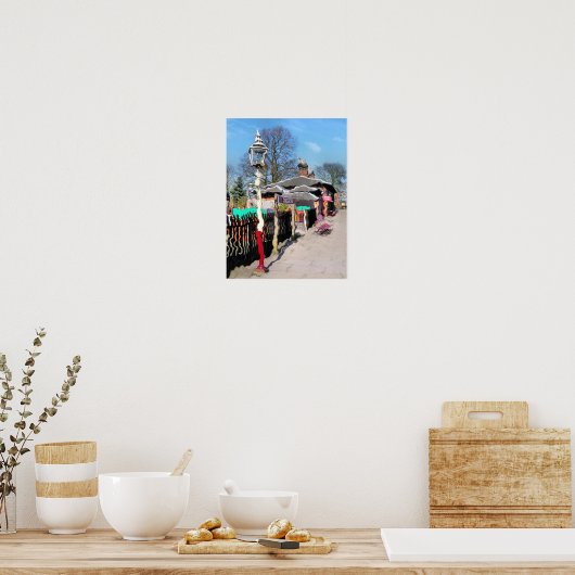 ALTE BAHNHÖFE POSTER (Küche)