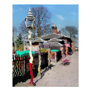 ALTE BAHNHÖFE POSTER