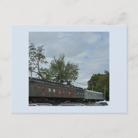 Alte Bahnpostkarte Postkarte (Vorderseite)