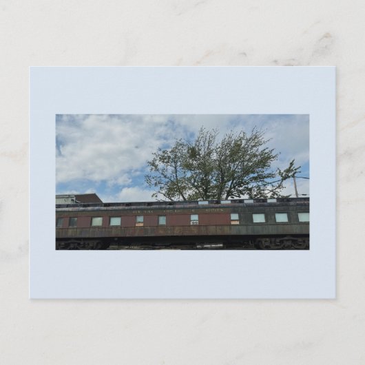Alte Bahnpostkarte Postkarte (Vorderseite)