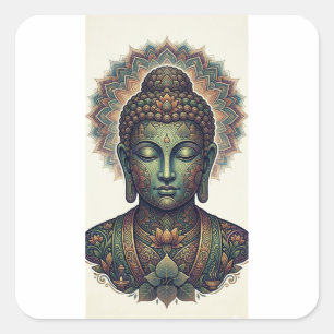 Alte Bammi Lipi Kunst Aufkleber - Raja Asoka Dhamm