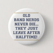 Alte Band-Nerds Button (Vorderseite)