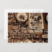 Alte Bar Postkarte (Vorne/Hinten)