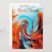 ALTE BARN-EINLADUNG (Vorne/Hinten)