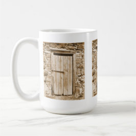 ALTE BARN-TÜR KAFFEETASSE