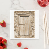 ALTE BARN-TÜR SERVIETTE (Beispiel)